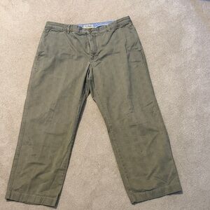 L.L. Bean Men's Olive Chinos